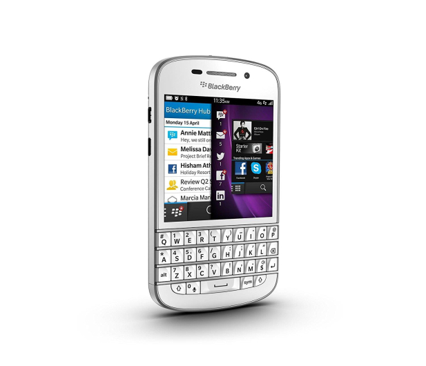 BlackBerry Q10 16GB LTE biały - 443310 - zdjęcie 4